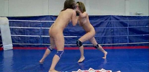 NudeFightClub presents Kitty Cat vs Madlin
